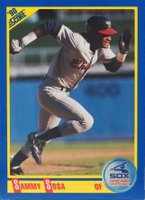 1990 Score #558 Sammy Sosa Baseball Card