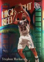 1999 Topps Chrome Highlight Reels #HR1 Stephon Marbury Basketball Card