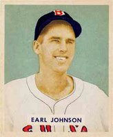 1949 Bowman #231 Earl Johnson Baseball Card