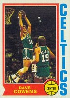 1974 Topps #155 Dave Cowens Basketball Card