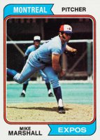 1974 Topps #73 Mike G. Marshall Baseball Card