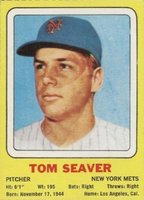 1970 Transogram Hand Cut # Tom Seaver Hand Cut Baseball Card