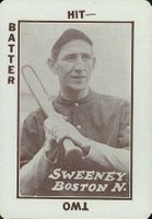1913 National Game #38 Bill Sweeney Baseball Card