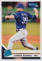 2019 Panini Donruss #33 Corbin Burnes Baseball Card