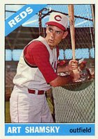 1966 Topps #119 Art Shamsky Baseball Card