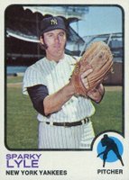 1973 Topps #394 Sparky Lyle Baseball Card