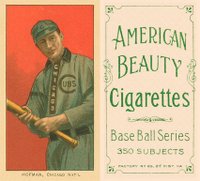 american beauty cigarettes baseball cards 1909 White Borders American Beauty Frame Baseball Card Set