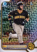 2022 Bowman Mega Box Chrome #28 Brandon Valenzuela Baseball Card