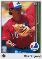 1989 Upper Deck #133 Mike Fitzgerald Baseball Card