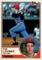 1983 Topps #529 Tim Laudner Baseball Card