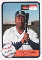 2001 Fleer Platinum #140 Tony Gwynn Baseball Card