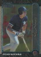 1999 Bowman Chrome #386 Juan Rivera Baseball Card