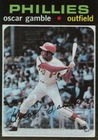 1971 Topps #23 Oscar Gamble Baseball Card