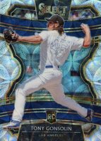 2020 Panini Select #57 Tony Gonsolin Scope Prizm Baseball Card