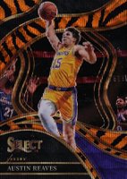 2023 Panini Select #252 Austin Reaves Tiger Prizm Basketball Card