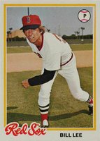 1978 Topps #295 Bill Lee Baseball Card