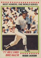 1978 O-Pee-Chee #242 Reggie Jackson Record Breaker Baseball Card
