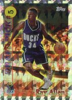 1996 Topps Draft Redemption #DP5 Ray Allen Basketball Card