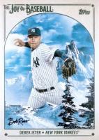 2023 Topps X Bob Ross the Joy of Baseball #13 Derek Jeter Baseball Card