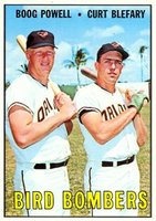 1967 Topps #521 Bird Bombers Baseball Card