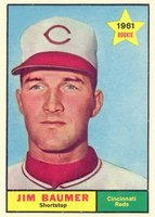1961 Topps #292 Jim Baumer Baseball Card