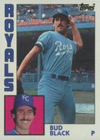1984 Topps #26 Bud Black Baseball Card