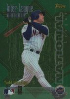 1997 Topps Inter-League Match-Up #ILM10 Bernie Williams/Todd Hundley Baseball Card