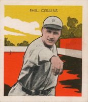 1933 Tattoo Orbit # Phil Collins Baseball Card