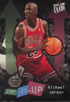 1996 Ultra #P280 Michael Jordan Platinum Medallion Basketball Card