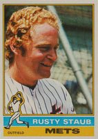 1976 Topps #120 Rusty Staub Baseball Card