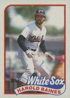 1989 Topps #585 Harold Baines Baseball Card