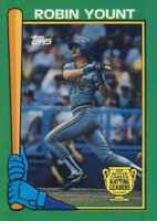 1990 Topps Batting Leaders #15 Robin Yount Baseball Card