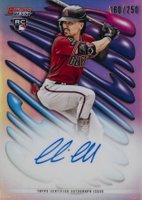 2023 Bowman's Best Shellacked Autographs #SHACC Corbin Carroll Baseball Card