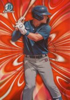2023 Bowman Draft Mood Ring #MR8 Matt Shaw Orange Baseball Card