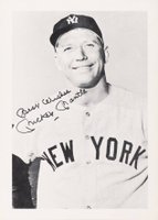 1965 Grand Slam Mattress Premium Photo # Mickey Mantle Baseball Card