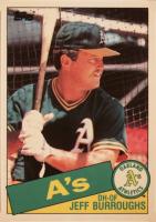 1985 Topps Tiffany #91 Jeff Burroughs Baseball Card