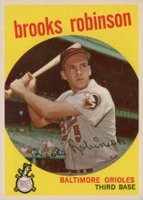 1959 Topps #439 Brooks Robinson Baseball Card