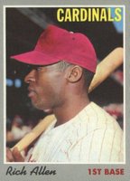 1970 Topps #40 Rich Allen Baseball Card