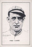 1950 Callahan Hall of Fame # Fred Clarke Baseball Card