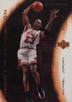 2003 Upper Deck Hardcourt Heart of a Champion #MJ5 Michael Jordan Basketball Card