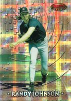 1997 Bowman's Best #93 Randy Johnson Atomic Refractor Baseball Card