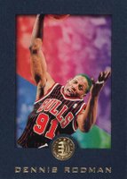 1995 Skybox E-XL #13 Dennis Rodman Basketball Card