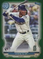 2020 Topps Gypsy Queen #226 Kyle Lewis Green Baseball Card