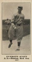 1916 Sporting News #157 Everett Scott Baseball Card