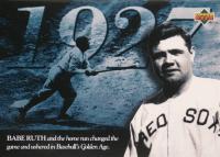 1994 Upper Deck All-Time Heroes #110 Babe Ruth Baseball Card