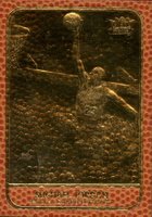 1997 Fleer Feel The Game 23KT Gold # Michael Jordan Basketball Card