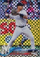 2018 Topps Chrome Update #HMT26 Gleyber Torres X-Fractor Baseball Card