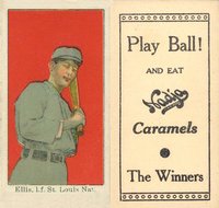 1909 Nadja Caramel # Rube Ellis Baseball Card