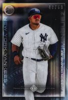 2022 Bowman Transcendent Collection Bowman Icons #BIP17 Jasson Dominguez Fielding Baseball Card