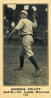 1916 Sporting News #139 Derril Pratt Correct spell Derrill Baseball Card